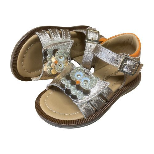 Nude meisjes sandaal met uiltje en gesp | kinderschoenen maluma