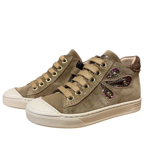 Bana&Co Sneaker Baskettertjes caramel meisjes