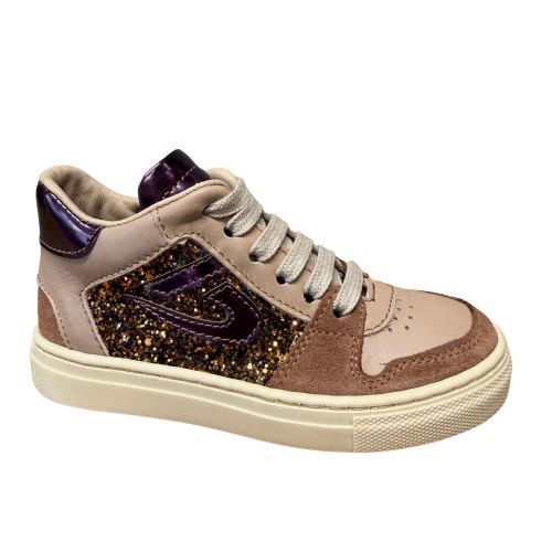 Bana&Co Sneakers Basketters  nude meisjes