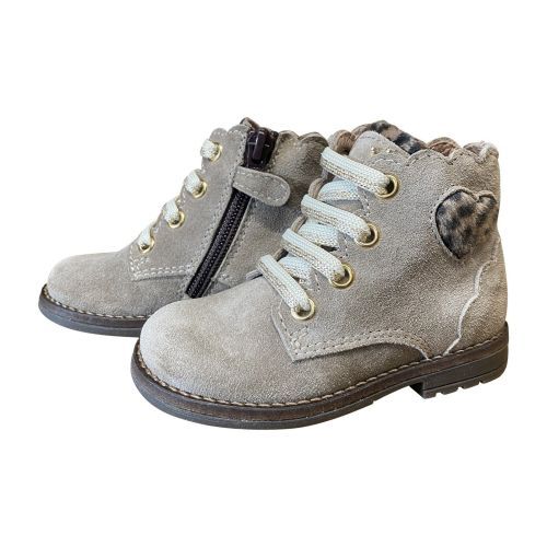 Banaline Veterlaarsje Taupe Meisjes | Maluma Kinderschoenen