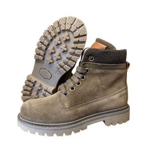 Banaline Veterboots met rits bruin jongens