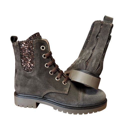 Banaline Veterboots met rits bruin meisjes