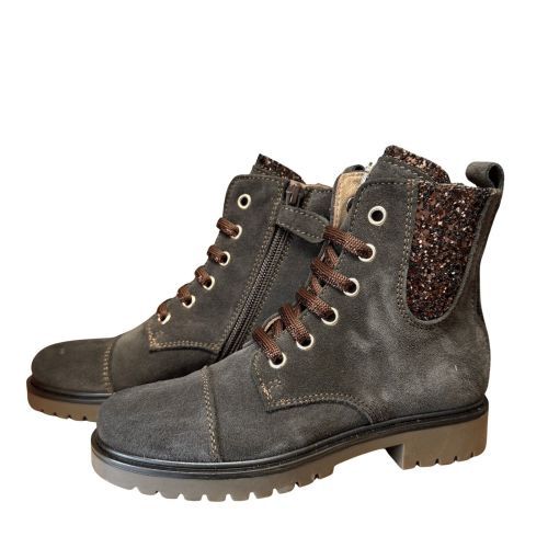 Banaline Veterboots met rits bruin meisjes