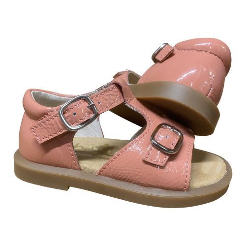 Beberlis sandaal lakleder koraal rosa antico | kinderschoenen Maluma