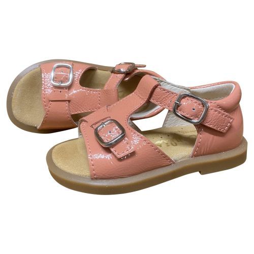Beberlis sandaal lakleder koraal rosa antico | kinderschoenen Maluma