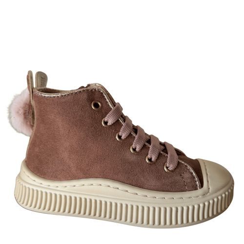 Beberlis Basketter Sneaker met top nude meisjes