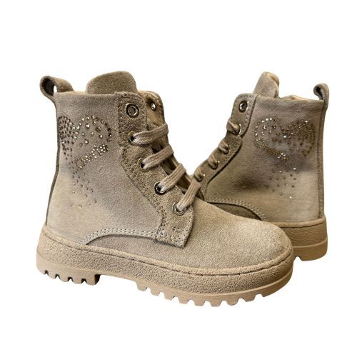 Meisjes kinderschoenen taupe bottine | Maluma
