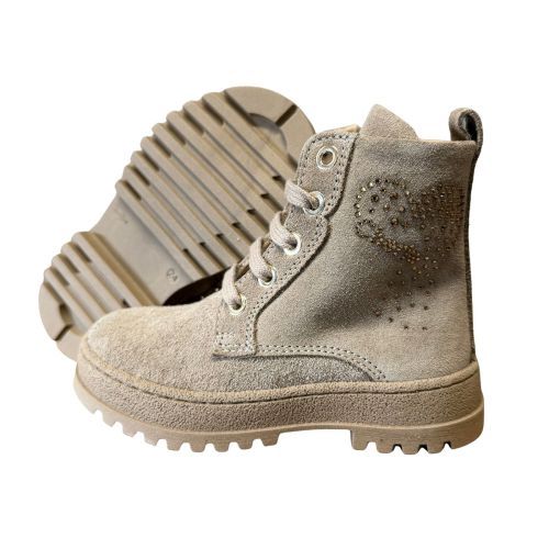 Meisjes kinderschoenen taupe bottine | Maluma