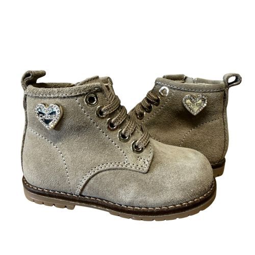 Cherie kinderschoenen meisje taupe bottine | Maluma