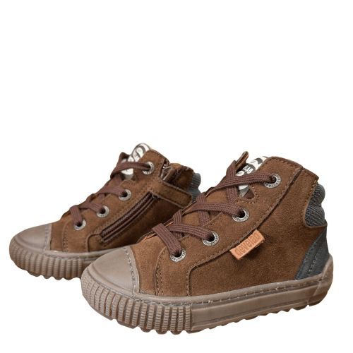 Develab FirstStep Sneaker bruin jongens