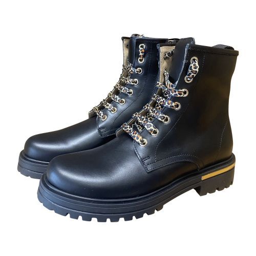 Lunella Bottine Zwart | Maluma Kinderschoenen