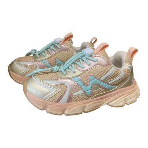 Naturino stoere meisjesschoen rosé metallic | kinderschoenen Maluma