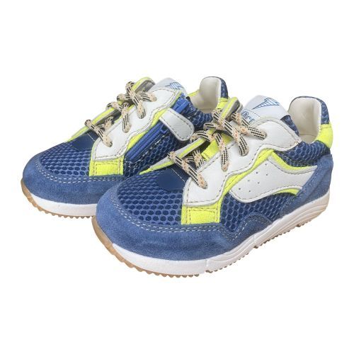 Ocra jongens eerste stapper runner jeans blauw | Kinderschoenen Maluma