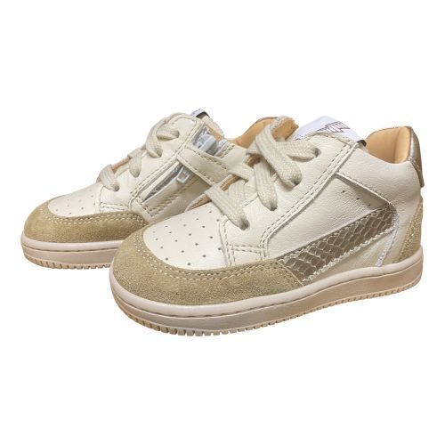 Ocra meisjes eerste stapper basketter beige platina | Kinderschoenen Maluma