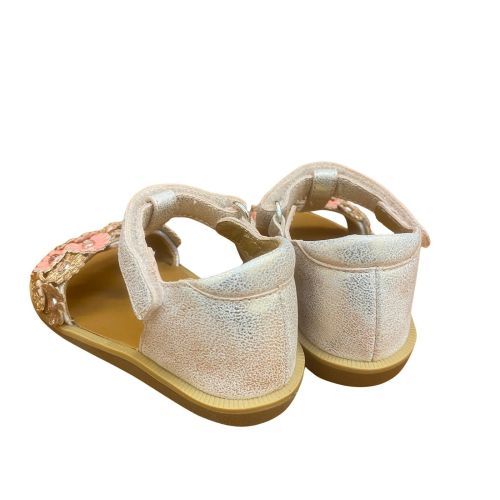 Pom d’Api meisjes sandaal met bloemen | kinderschoenen maluma