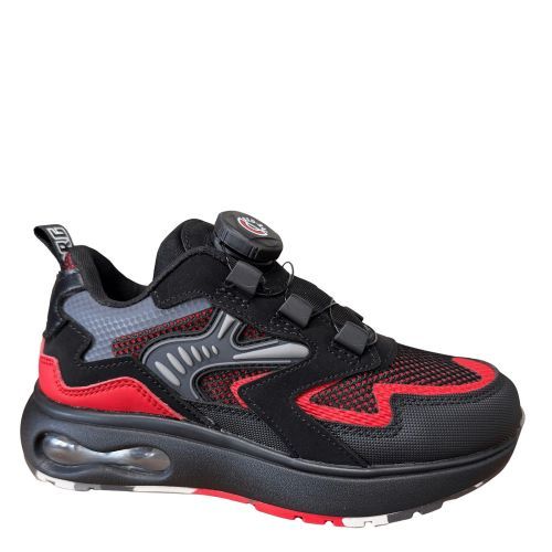 Red-Rag Sneakers Sport  zwart jongens