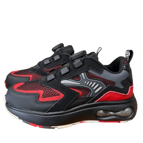 Red-Rag Sneakers Sport  zwart jongens