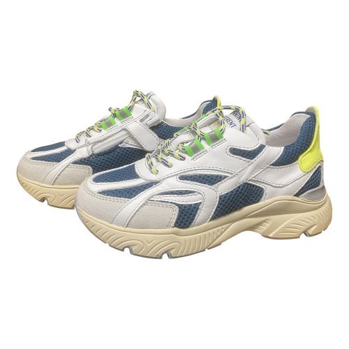 Romagnoli jongens stoere sneaker veter rits | Kinderschoenen Maluma