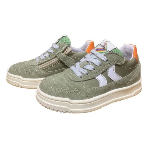 Romagnoli jongens sneaker veter rits sportief | Kinderschoenen Maluma
