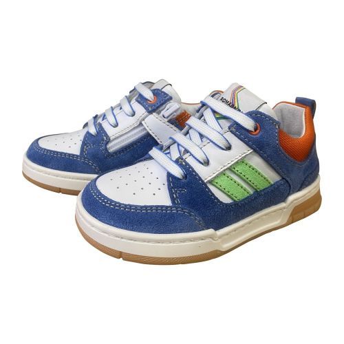 Romagnoli jongenssneakers veter-rits | Kinderschoenen Maluma
