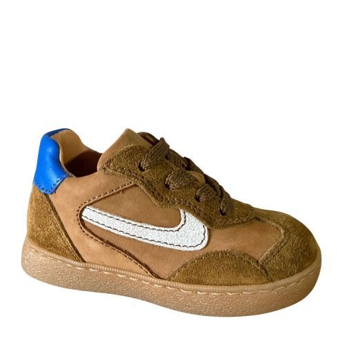 Romagnoli Sneaker Baskettertje cognac jongens