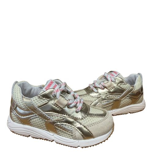 Romagnoli sneaker goud/beige platina meisjes