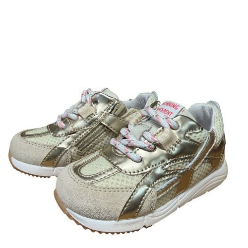 Romagnoli sneaker goud/beige platina meisjes