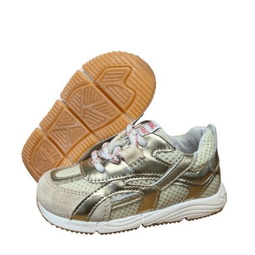 Romagnoli sneaker goud/beige platina meisjes