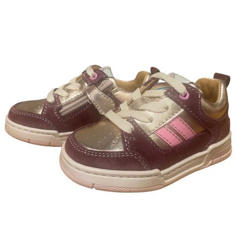 Romagnoli sneaker bordeaux en roségoud | Maluma