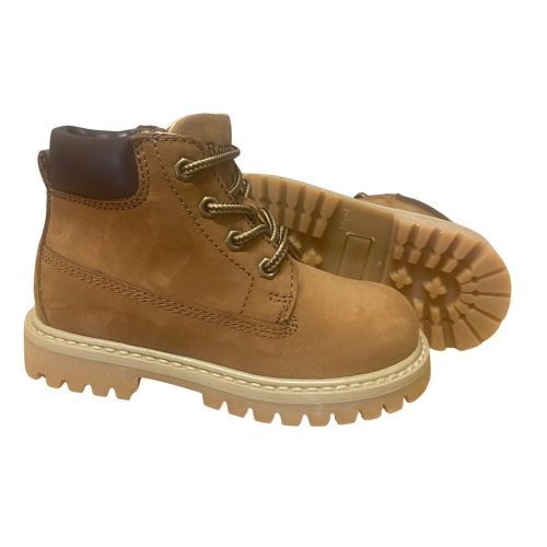 Romagnoli Veterboots met rits cognac jongens