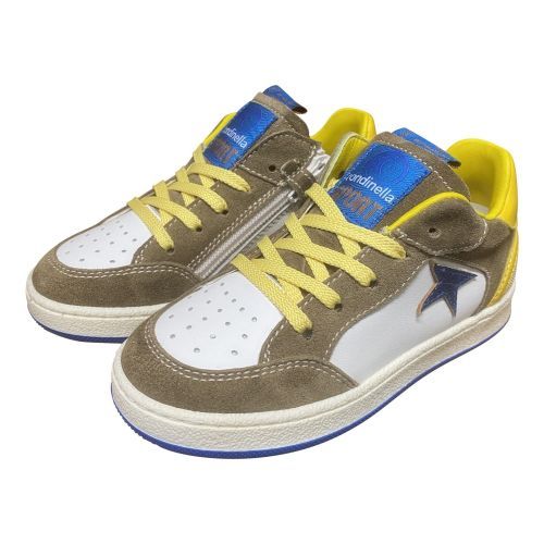 Rondinella jongens sneaker veter rits | Kinderschoenen Maluma