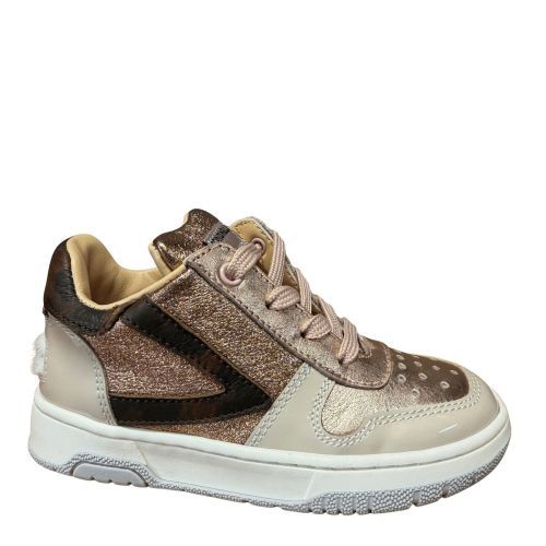 Rondinella Sneaker Baskettertje platina meisjes