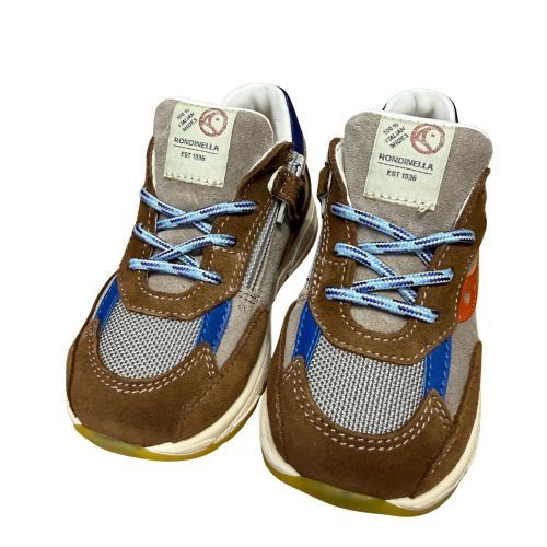 Rondinella Sneaker Runner bruin jongens