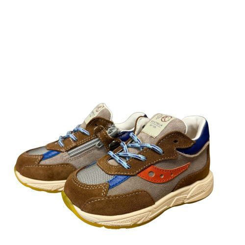 Rondinella Sneaker Runner bruin jongens