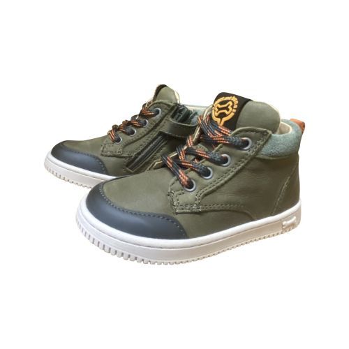 Stones and Bones NIPO 5120 Jongens Sneaker Kaki | Sportief & Klassiek | Maluma