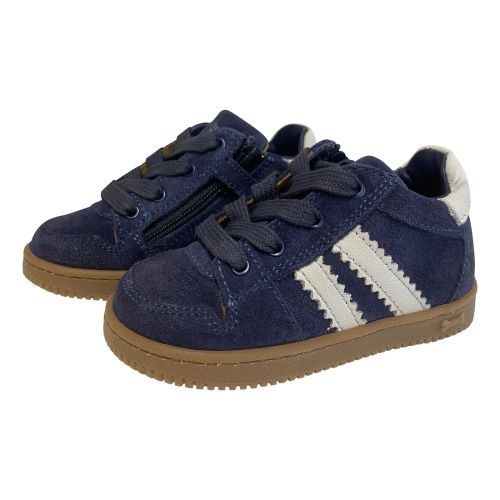 Stones and Bones NAIF 5318 Jongens Sneaker Blauw | Stoer & Klassiek | Maluma