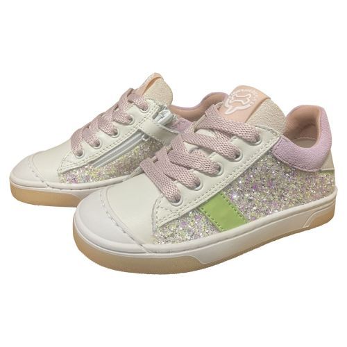 Stones and Bones glitterschoen met rubberen top | kinderschoenen maluma