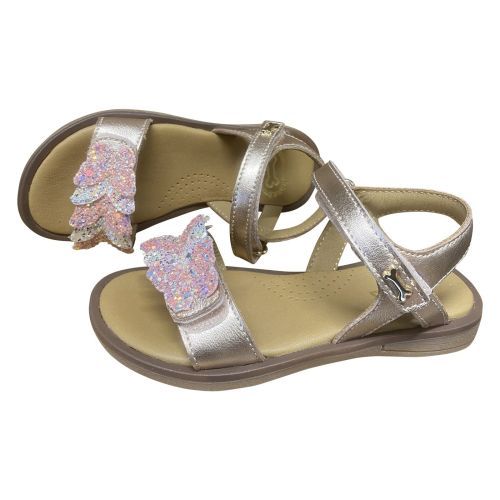 Stones and Bones nude sandaal met glitter | kinderschoenen maluma