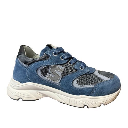 Stones and Bones Runners Sneakers blauw jongens
