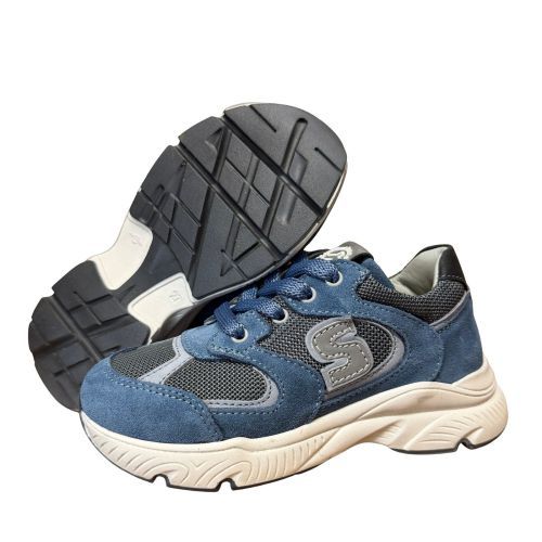 Stones and Bones Runners Sneakers blauw jongens