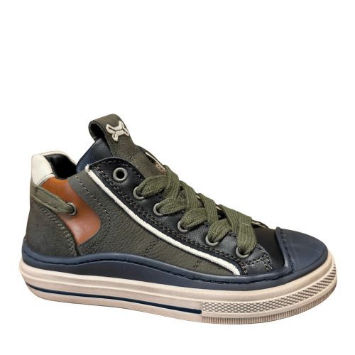 Stones and Bones Sneaker met top  kaki jongens