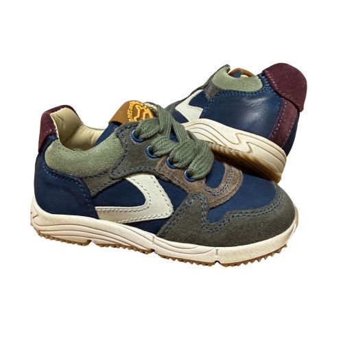 Stones and Bones Sneaker Blauw Kaki Multicolor | Kinderschoenen Maluma
