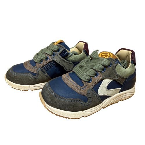 Stones and Bones Sneaker Blauw Kaki Multicolor | Kinderschoenen Maluma