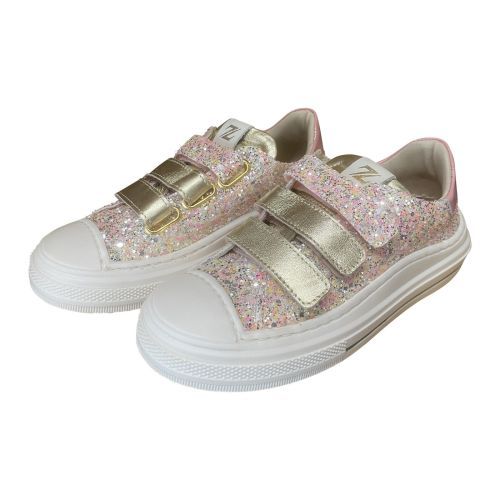Zecchino d’Oro meisjesschoen glitter 3 velcro | kinderschoenen Maluma
