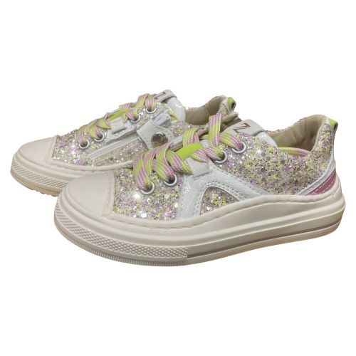Zecchino d’Oro meisjesschoen glittermix veter rits | kinderschoenen Maluma