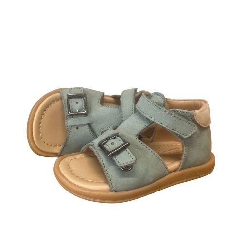 Zecchino d’Oro unisex sandaal taupe met T-band | kinderschoenen Maluma
