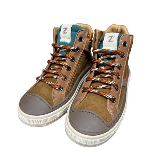 Zecchino d'oro Sneaker Basketter  bruin jongens