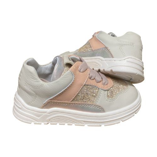 Kinderschoenen Maluma – Zedo meisjes sneaker met glitter en rits