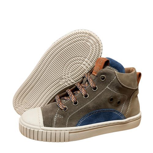 Zedo Basketterje Sneaker taupe jongens