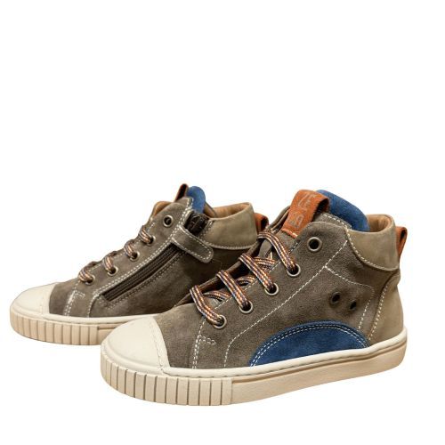 Zedo Basketterje Sneaker taupe jongens